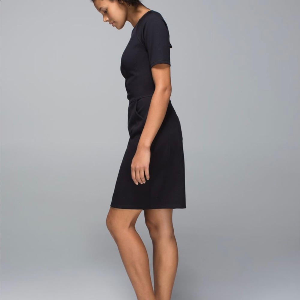 Lululemon Power Date Dress Black